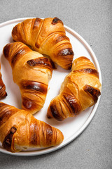 French fresh croissant