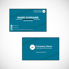 Business card vector