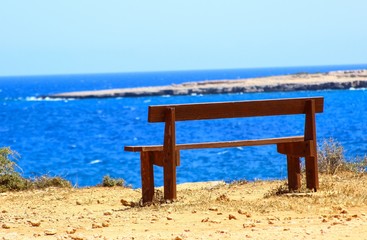 a place to relax with sea views on the island of Cyprus