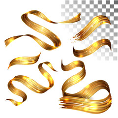 Vector 3D Paint Curl. Abstract Spiral Brush Stroke. Flowing Ribbon Shape. Digital Liquid Ink. Dynamic Artistic Wave. Isolated Background Design. Acrylic Splash Ribbon. Calligraphic Brushstroke Loop.