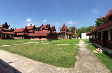Palacio Real de Mandalay, Myanmar