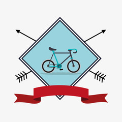 bike and cycling related icons image 