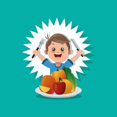 healthy food related icons image 