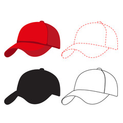 cap worksheet vector design