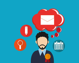 socia media related icons image 