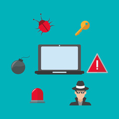 virtual security system icons image 