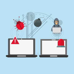 virtual security system icons image 