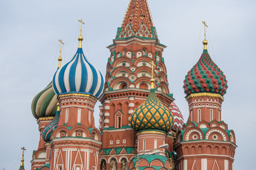 Fototapeta na wymiar Basilius Kathedrale in Moskau