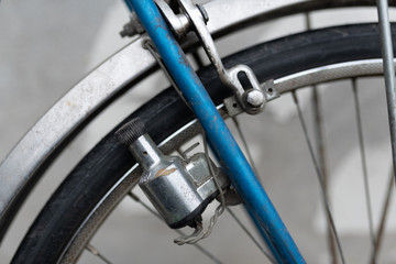 Fototapeta na wymiar Old bike details