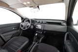 SUV interior, car interior