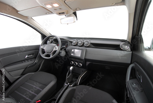 SUV interior, car interior