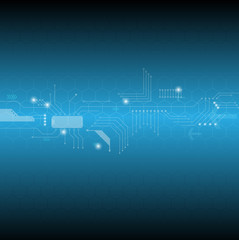 Electronic circuit line abstract background, eps10,