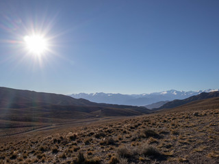 Villavicencio natural reserve. The Andes. Mendoza Province. Argentina