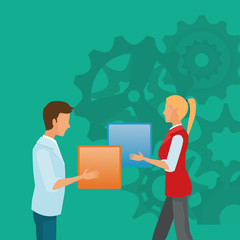 teamwork related icons image 