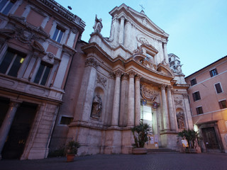 Fototapeta na wymiar San Marcello al corso, Rome / Italy