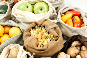 Zero Waste Food Storage Eco Bag Top View