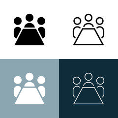 Boardroom Icon Set