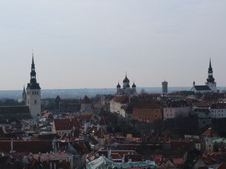Obraz premium Domberg von Tallinn