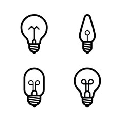 Lightbulbs Icon Set