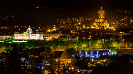 Fototapeta premium Tbilisi, the amazig capital of Georgia