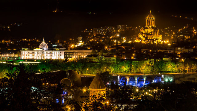 Tbilisi, the amazig capital of Georgia