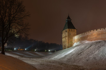 Obraz premium Novgorod Kremlin. Prince Tower.Veliky Novgorod,Russia.