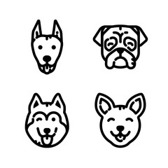 Dogs Icon Set