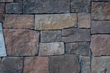 Dry Stacked Stone Wall