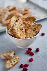 Almond cranberry biscotti 