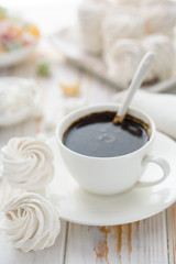 Light, airy dessert of marshmallow. Delicious and fragrant marshmallows. Light Marshmallow