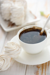 Light, airy dessert of marshmallow. Delicious and fragrant marshmallows. Light Marshmallow