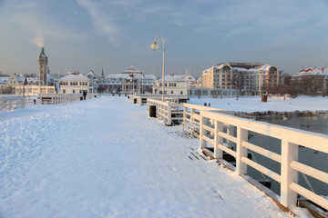 Pomorskie region, Poland - December, 2010: Sopot city