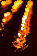 Candles a Blur