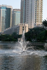 Fountain in City