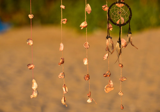 Decoration on  beach