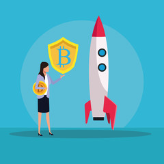 Bitcoin cryptocurrency technology