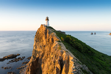 Russia far East Primorsky region Brinera lighthouse, the sea of Japan. The old lighthouse at Cape...