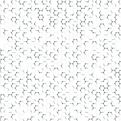hexagonal pattern for science background