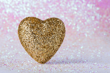 Gold heart