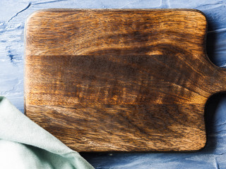 Wooden chopping board background