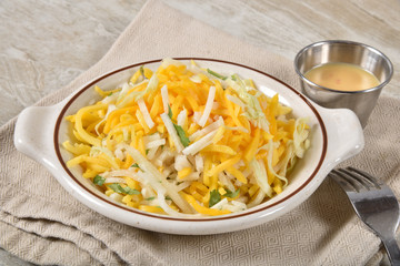 Delicious mango jicama slaw