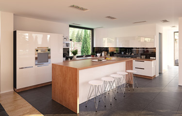 modern kitchen