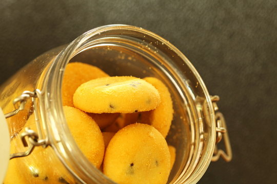 Cookie In The Glass Jar.