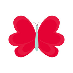 cute butterfly decorative icon