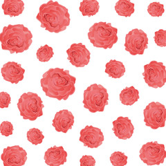 beauty roses pattern background