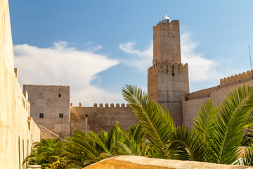 SOUSSE / TUNISIA - JUNE 2015: Medieval Kasbah of Sousse medina, Tunisia