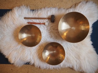 Tibetan singing bowls, sound of healing, Meditation and relax, sound bath.