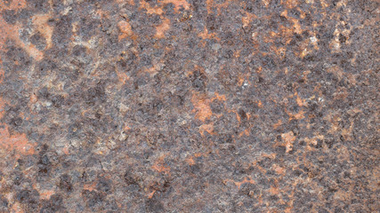 Aged of Texture and Surface of Steel   
