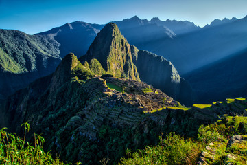 Fototapeta na wymiar Machu Pichu Ruins