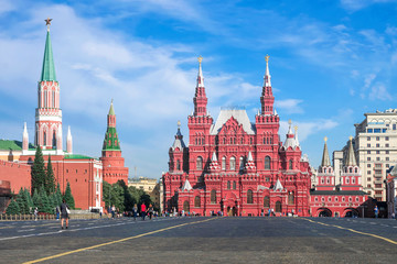 Historical Museum on the Red Square in Moscow, Russia